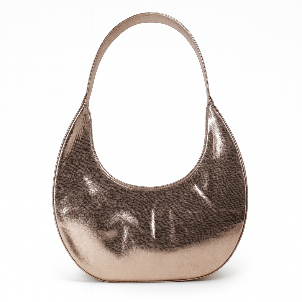 ROZE GOLDhandbag,the OSOI Toni Mini or Silfen Studio Mini Mona Charm.