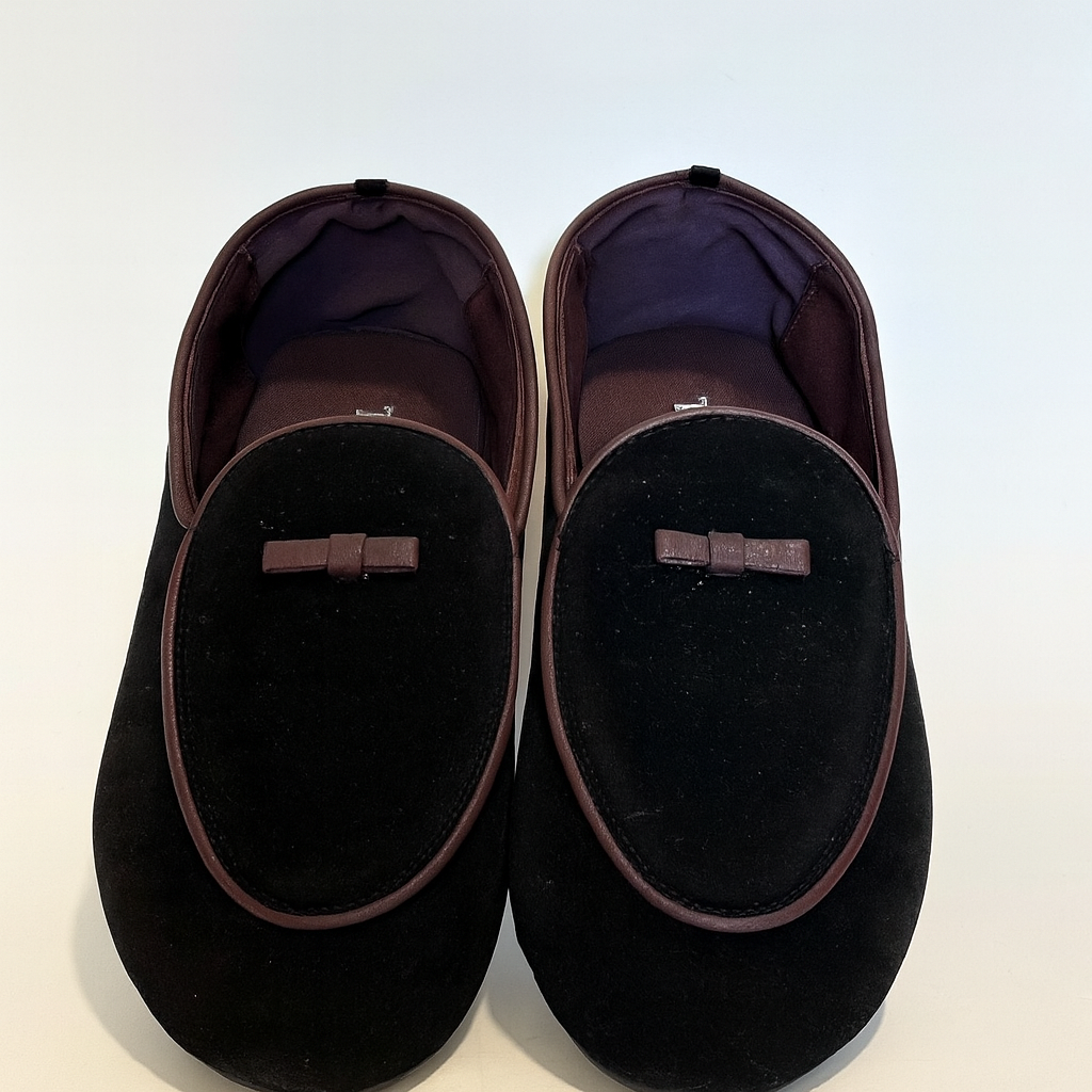 black suede loafers 4991