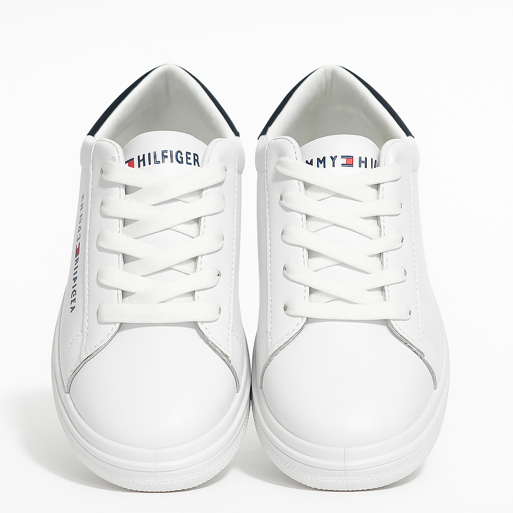 حذاء رياضي تومي هيلفيغر بريكون سيجنتشر باللون الأبيض. 159516