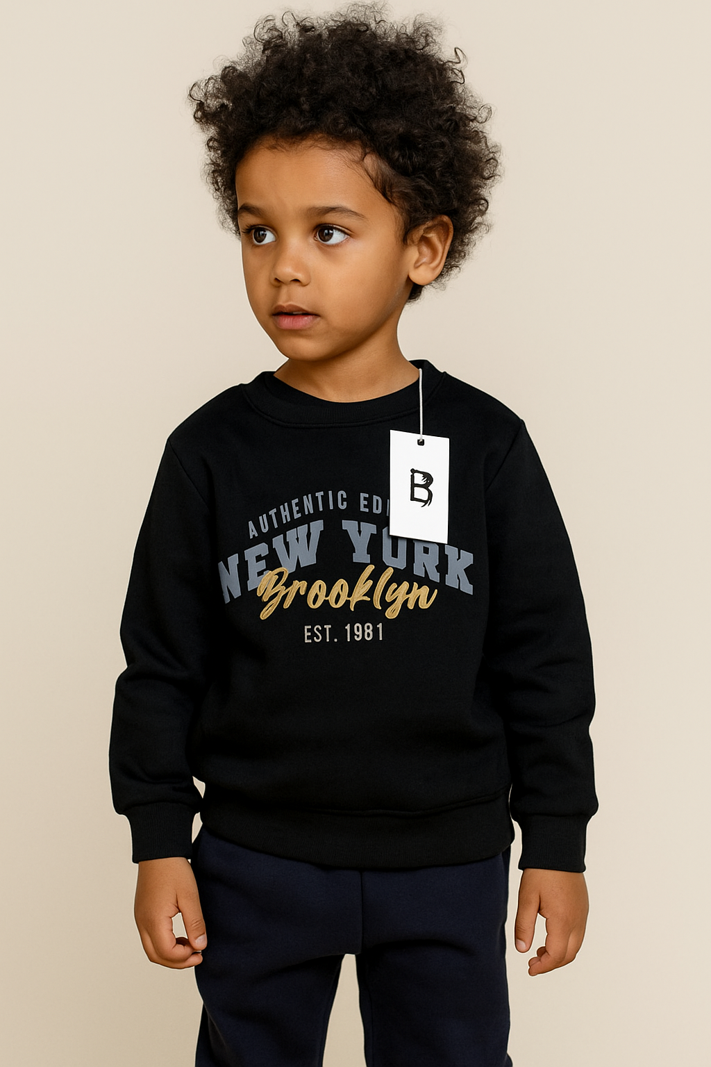 BLACK SWEATSHIRT 70172