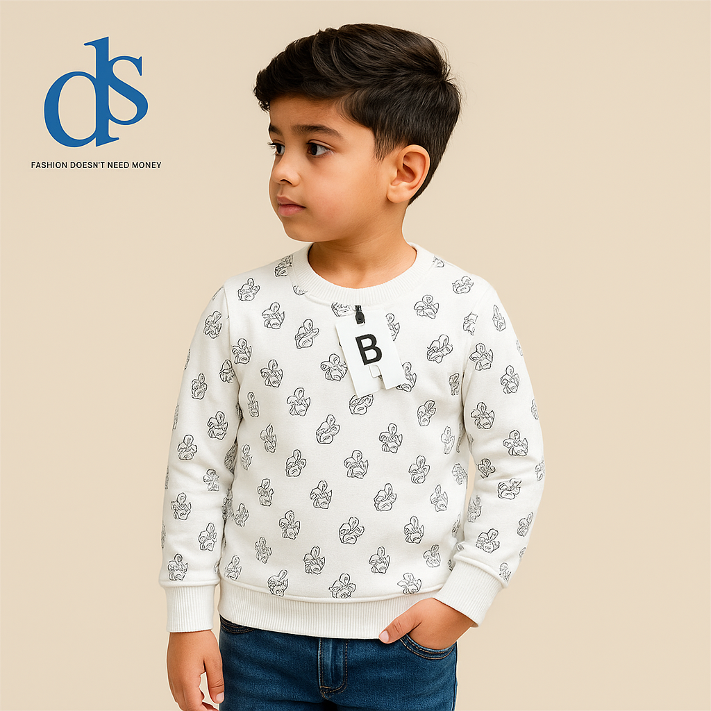 WHITE SWEATSHIRT 70172