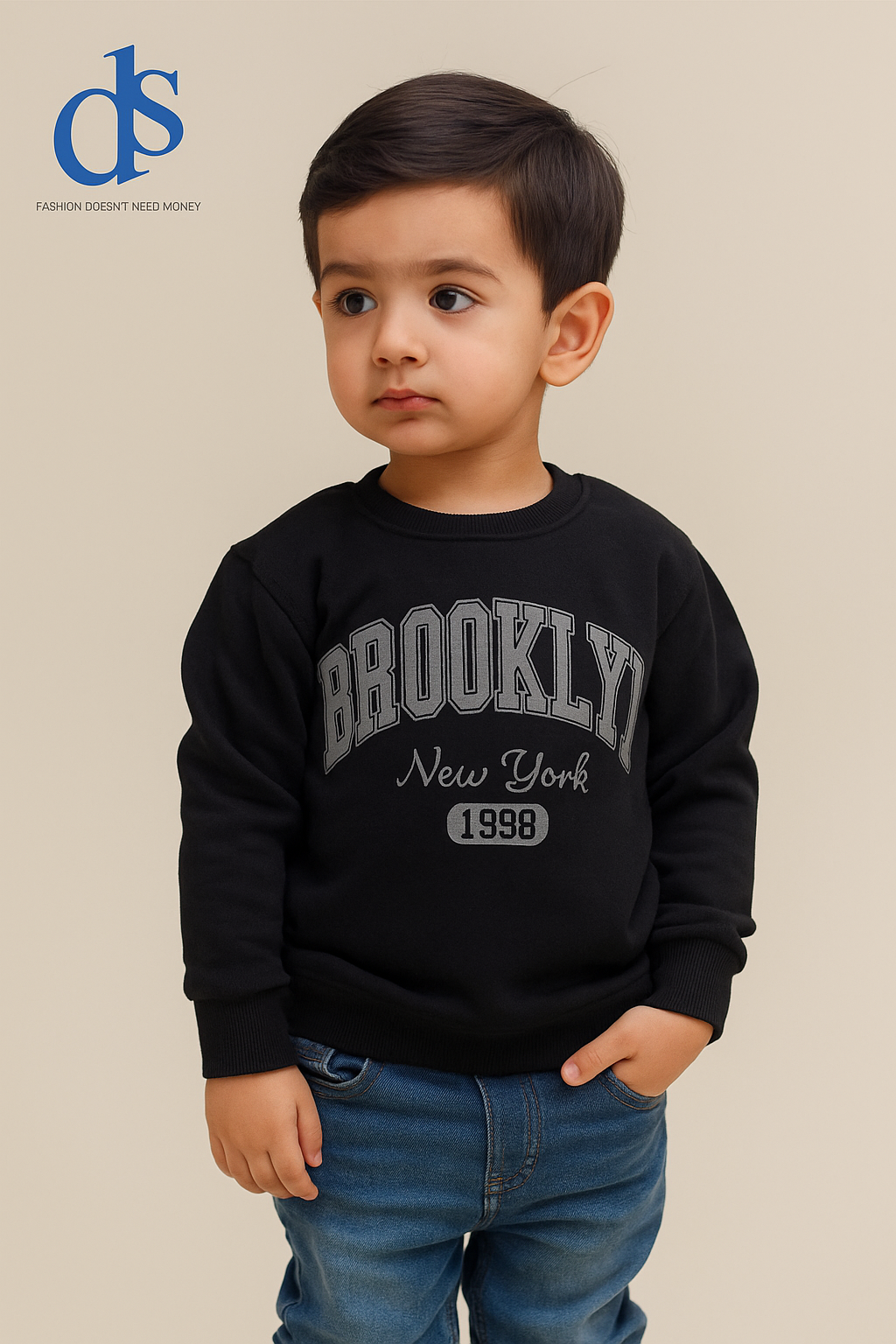 sweatshirt black 70172