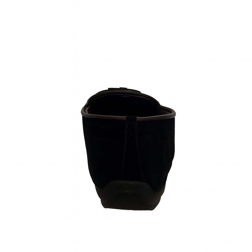 black suede loafers 4991