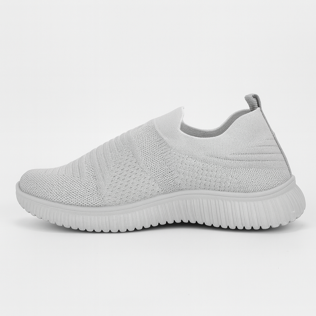 حذاء رياضي سهل الارتداء من سكيتشرز، لون رمادي. 151811