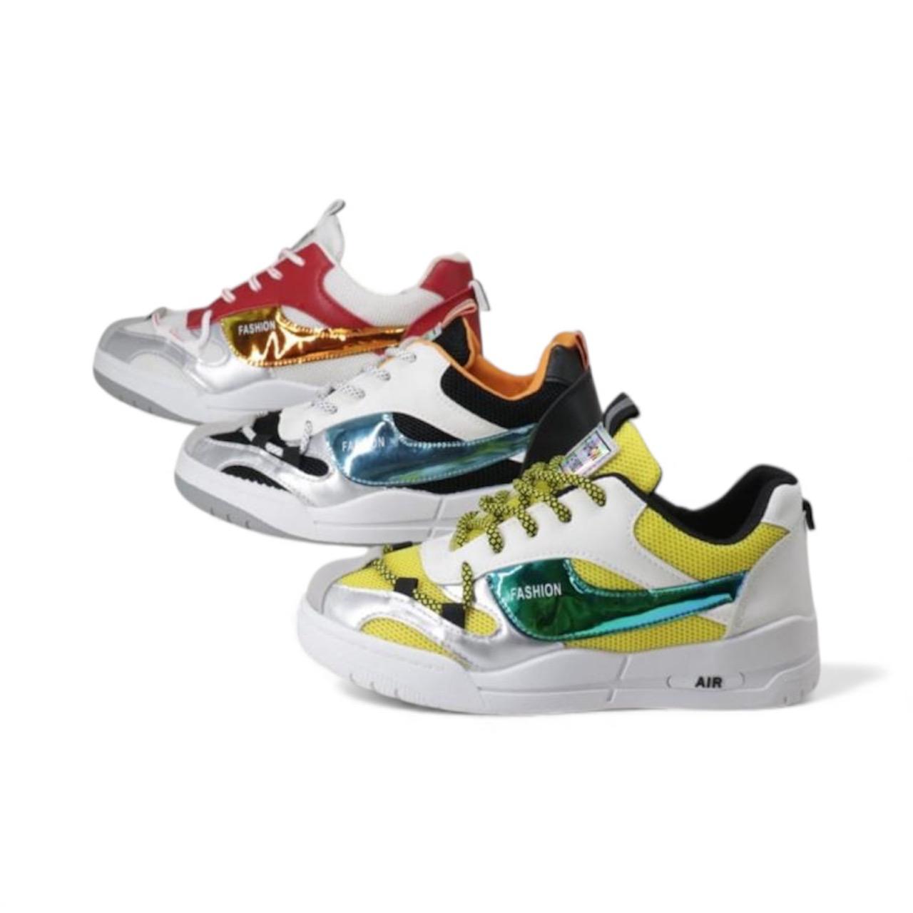 حذاء رياضي كاجوال متعدد الألوان للشباب 152036