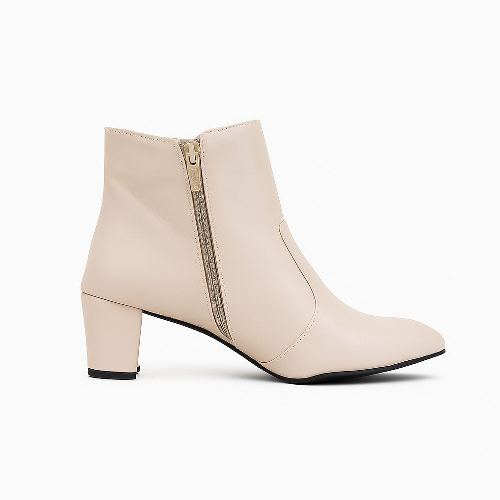 حذاء قصير بيج 18313