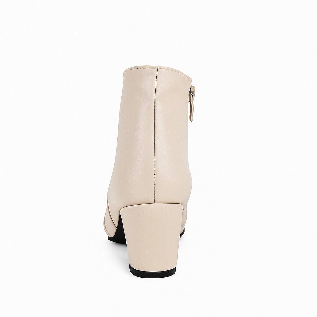 حذاء قصير بيج 18313